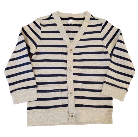 Crazy 8 Other - NWOT Crazy8 kids striped cardigan size 4T